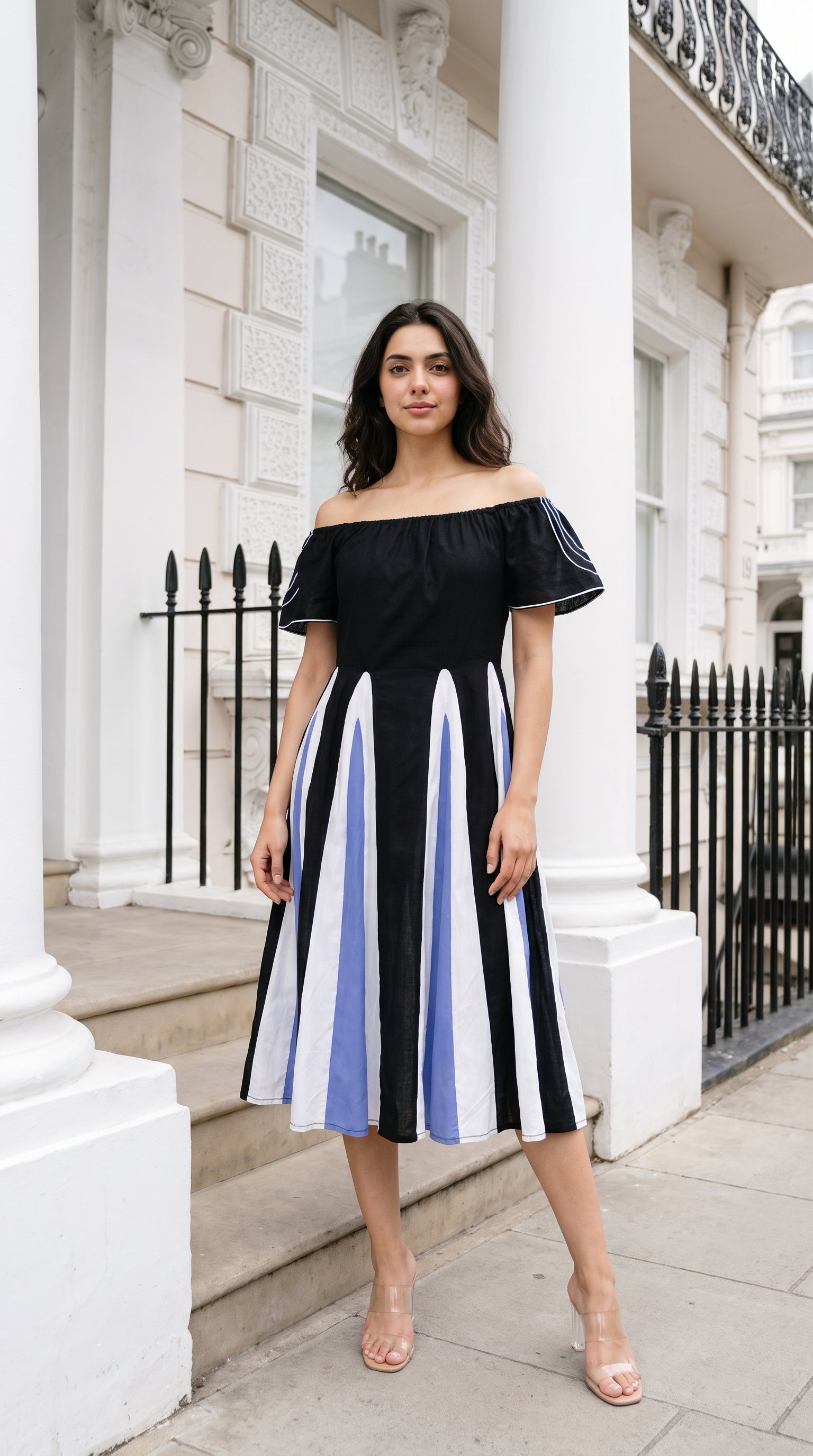 Black Off Shoulder Dress