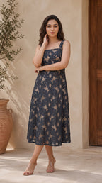 Flower Net Dress | Rosio House