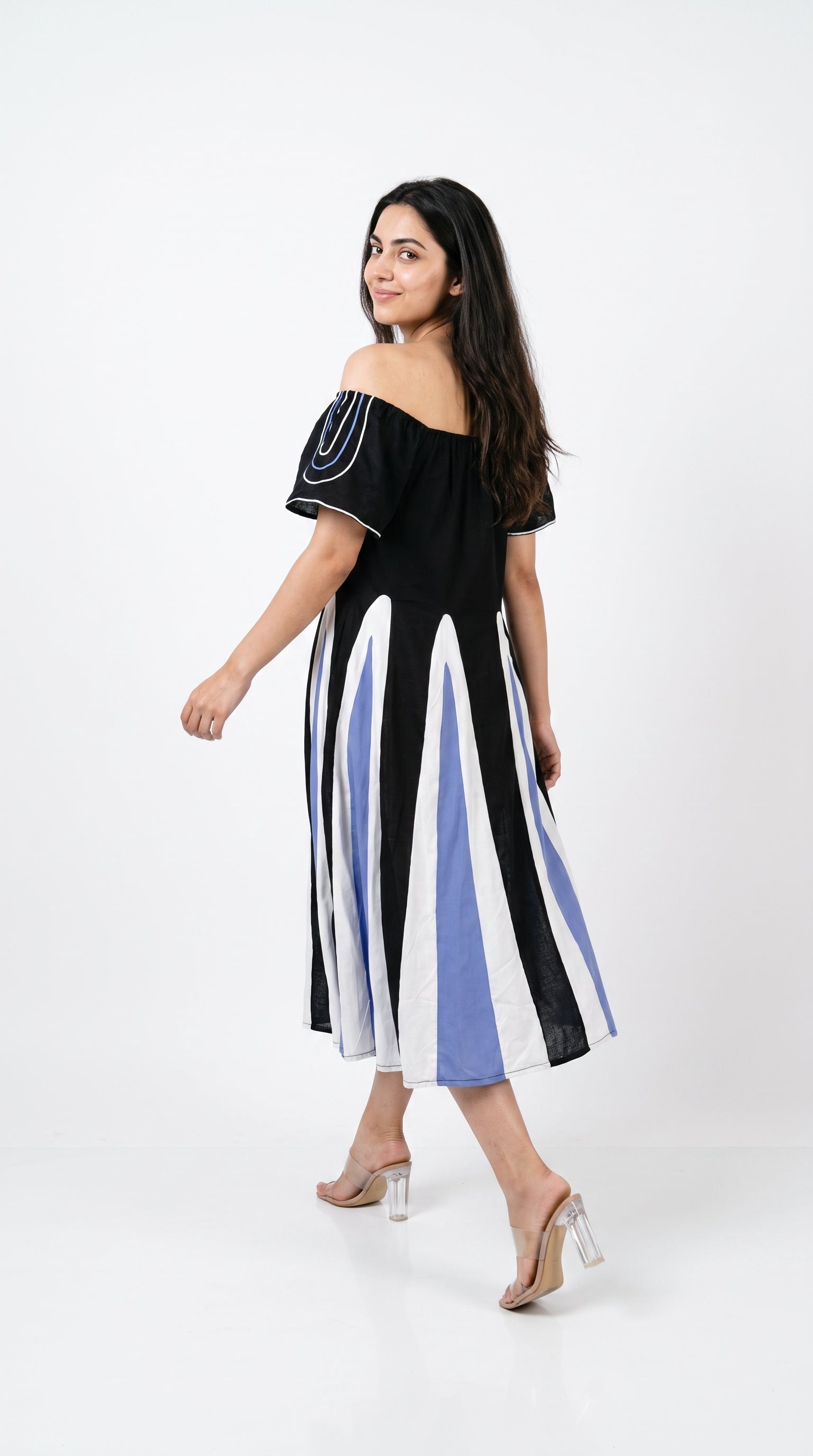 Black Off Shoulder Dress
