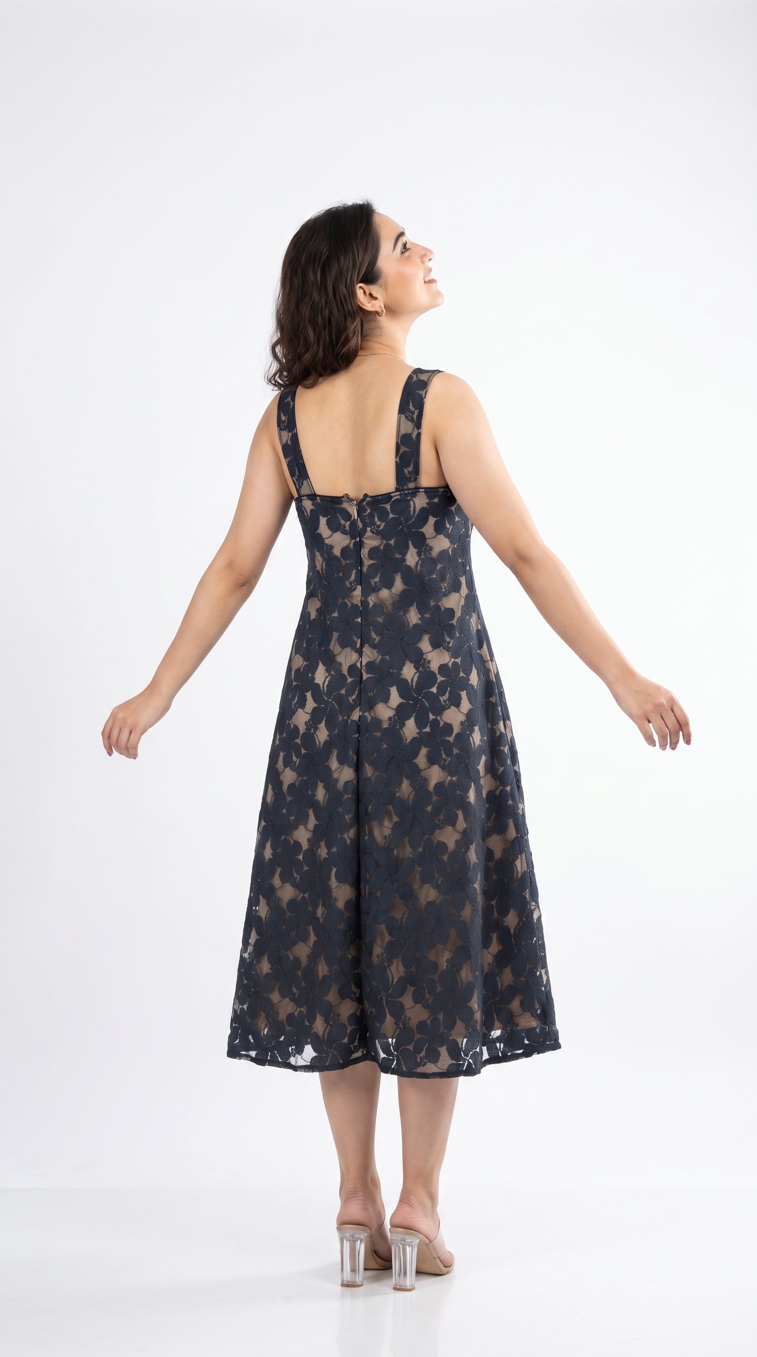 Flower Net Dress | Rosio House