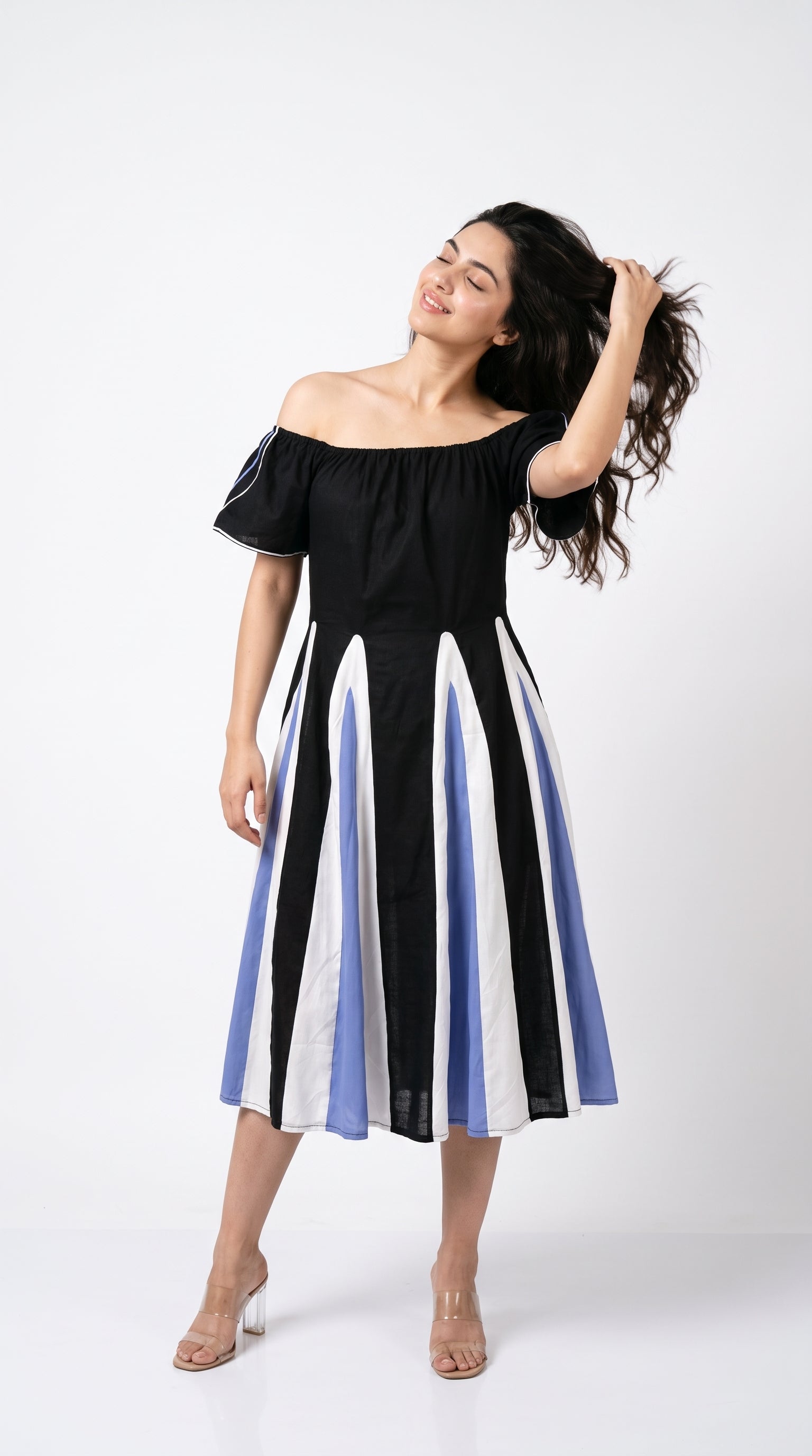 Black Off Shoulder Dress