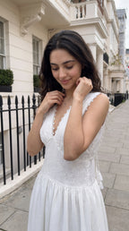 Ivory White Gown