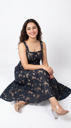 Flower Net Dress | Rosio House