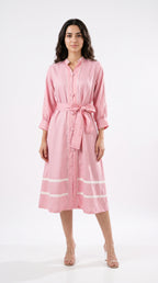 Pink midi dress | Rosio House