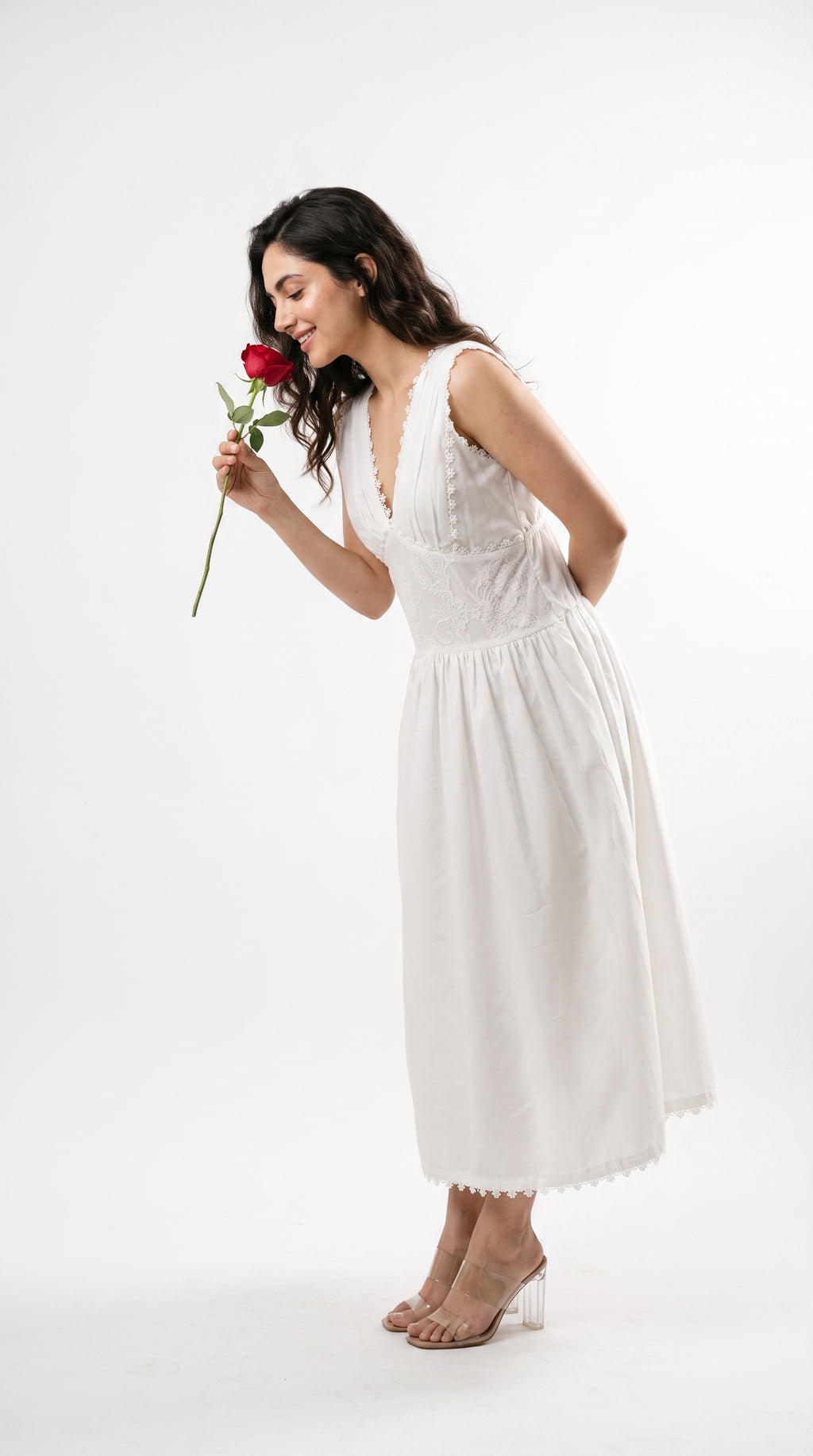 Ivory White Gown