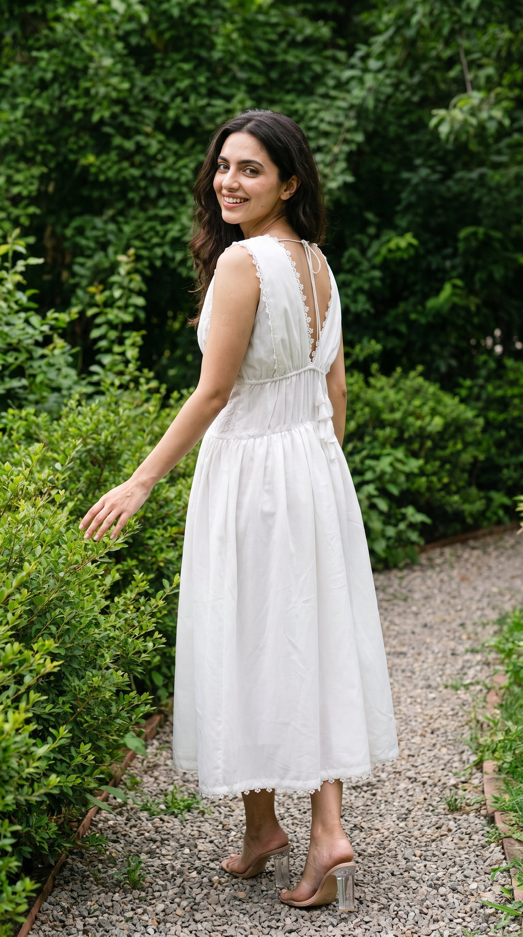 Ivory White Gown