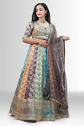 Woman banasri lehenga with handwork